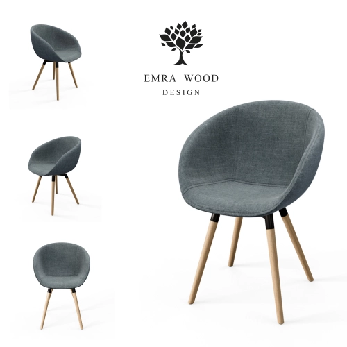 Krzesło KR-502 Ruby Kolory Tkanina City 72 Design Italia 2025-2030